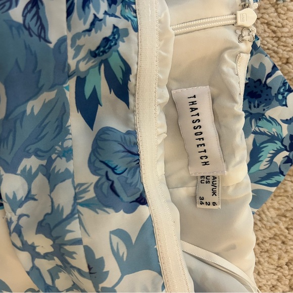 Thatsofetch Floral Hoco Dress - Picture 3 of 3